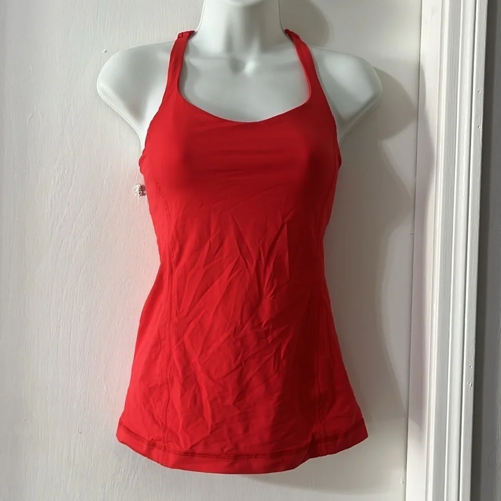 Lululemon Free To Be Tank Love Red